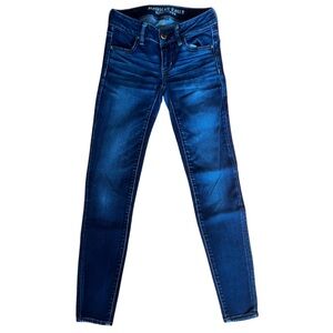AEO Super Stretch Super Low Jegging - Size 0